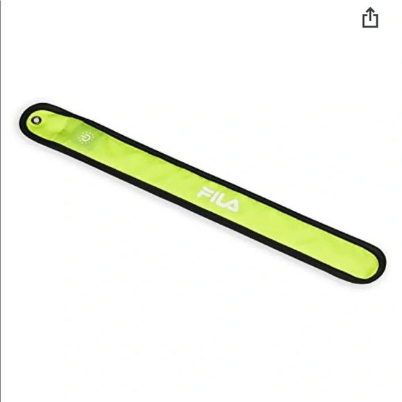 Fila Other - FILA Accessories Running LED Slap Band, Yellow & Black